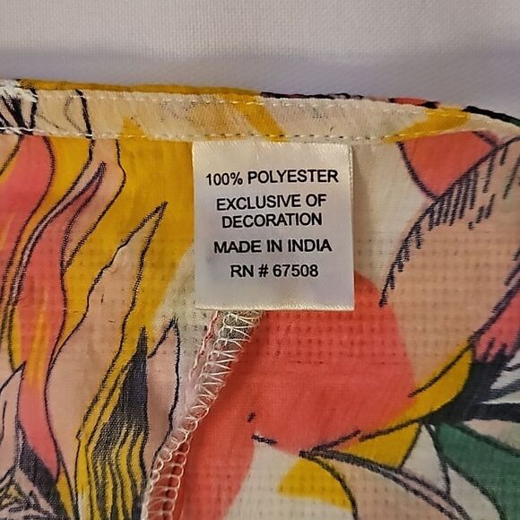 Floral sheer Whimsigoth robe or cover up size Medium/Large - Picture 9 of 13